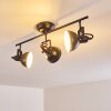 Tina Ceiling Light black, 3-light sources