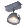 Steinhauer MEXLITE spotlight LED grey, 1-light source