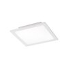 Leuchten Direkt LS-FLAT Ceiling Light LED white, 1-light source, Remote control, Colour changer