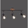Leuchten-Direkt JARO Ceiling Light Light wood, 3-light sources