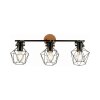 Leuchten-Direkt JARO Ceiling Light Light wood, 3-light sources