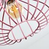 MATTMAR Pendant Light grey, pink, 1-light source