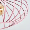 MATTMAR Pendant Light grey, pink, 1-light source