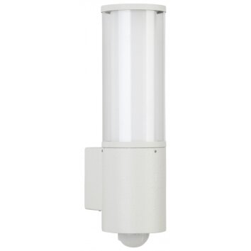 Albert 320 outdoor wall light white, 1-light source, Motion sensor