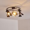 LICHINGA Ceiling Light black, 3-light sources