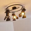 LICHINGA Ceiling Light black, 3-light sources