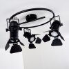 LICHINGA Ceiling Light black, 3-light sources