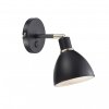Nordlux RAY wall light black, 1-light source