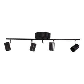 By Rydens CORRECT Ceiling Light black, 4-light sources