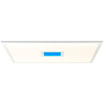 Brilliant ODELLA Ceiling mounting panel LED white, 1-light source, Remote control, Colour changer