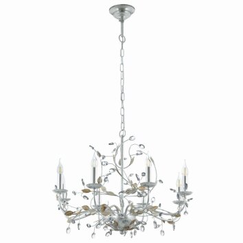 Eglo FLITWICK 1 hanging light silver, 8-light sources