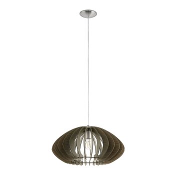 Eglo COSSANO 2 pendant light matt nickel, 1-light source