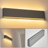 TINGLEV Outdoor Wall Light LED grey, 2-light sources