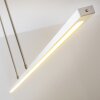 Masterlight hanging light LED aluminium, matt nickel, 1-light source