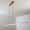 Masterlight hanging light LED aluminium, matt nickel, 1-light source