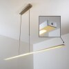 Masterlight hanging light LED aluminium, matt nickel, 1-light source