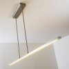 Masterlight hanging light LED aluminium, matt nickel, 1-light source