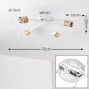 Koler Ceiling Light white, 4-light sources