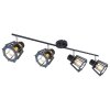 Globo MAHA Spotlight black, 4-light sources