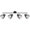 Globo MAHA Spotlight black, 4-light sources