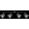 Globo MAHA Spotlight black, 4-light sources