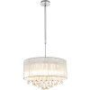 Globo SIERRA Pendant Light LED chrome, 12-light sources