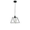 Lutec SANTANA Pendant Light black, 1-light source