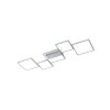 Trio SORRENTO Ceiling Light LED aluminium, 1-light source