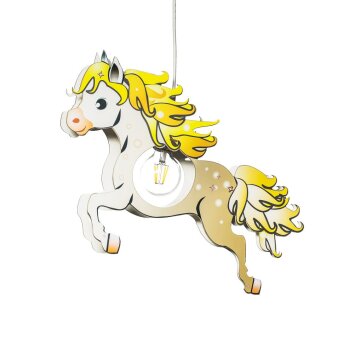 Elobra PFERD Pendant Light brown, 1-light source