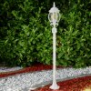 Lentua outdoor Floor Lamp white, 1-light source, Motion sensor