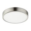 Globo KRULL Ceiling light LED matt nickel, 1-light source