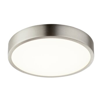 Globo KRULL Ceiling light LED matt nickel, 1-light source