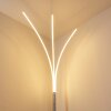 HORPMAAL Floor Lamp LED chrome, 3-light sources