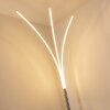 HORPMAAL Floor Lamp LED chrome, 3-light sources