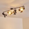 LICHINGA ceiling spotlight black, 4-light sources