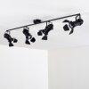 LICHINGA ceiling spotlight black, 4-light sources