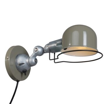 Steinhauer Darvin Wall Light grey, green, 1-light source