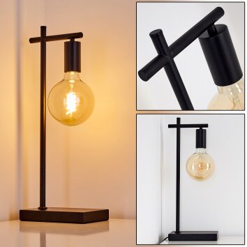 PAMUNKEY Table Lamp black, 1-light source