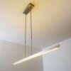 Masterlight Real hanging light LED aluminium, matt nickel, 1-light source