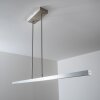 Masterlight Real hanging light LED aluminium, matt nickel, 1-light source