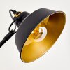 LUVEN Floor Lamp gold, black, black-gold, 1-light source