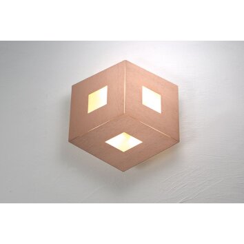 Bopp-Leuchten BOX COMFORT Ceiling Light LED gold, pink, 3-light sources