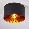 TOGO Ceiling Light brass, black, 1-light source