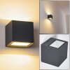 SPIDERN Outdoor Wall Light LED anthracite, 1-light source