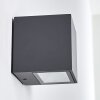 SPIDERN Outdoor Wall Light LED anthracite, 1-light source