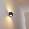 SPIDERN Outdoor Wall Light LED anthracite, 1-light source