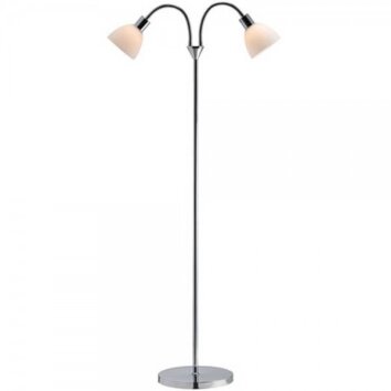 Nordlux RAY floor lamp chrome, 2-light sources