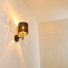 Liared Wall Light black-gold, 1-light source