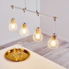 Koler Pendant Light Light wood, white, 4-light sources