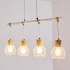 Koler Pendant Light Light wood, white, 4-light sources